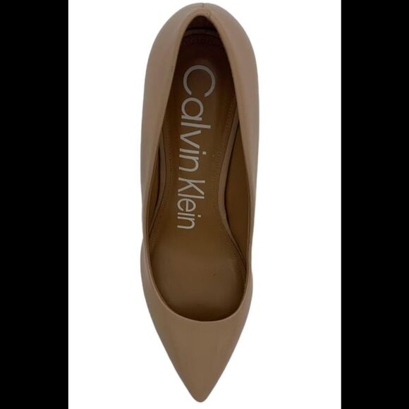 Calvin Klein Gayle Pump High Heels Light Natural - Medium - Picture 2 of 3